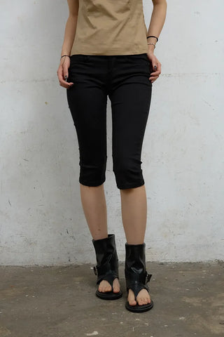 Oti Cotton Capri Denim