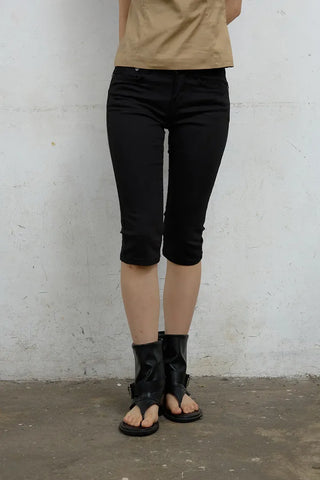 Oti Cotton Capri Denim