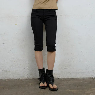 Oti Cotton Capri Denim