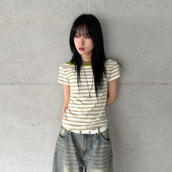 Matte Double Buckle Belt