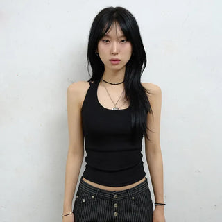 Annu Halterneck Cap Sleeveless