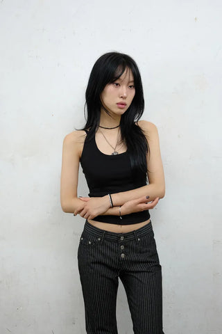 Annu Halterneck Cap Sleeveless