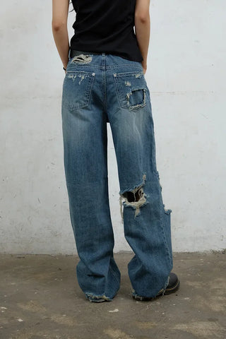 TJ Cut Vintage Wide Jeans