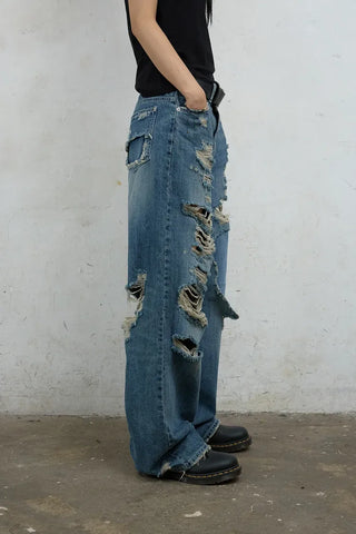 TJ Cut Vintage Wide Jeans
