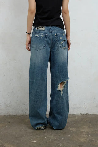 TJ Cut Vintage Wide Jeans