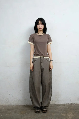 Bidi Layered Short Sleeve Tee