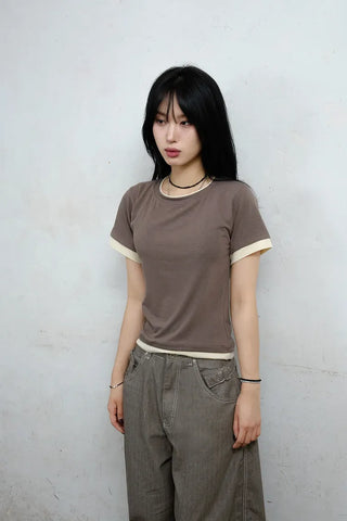 Bidi Layered Short Sleeve Tee