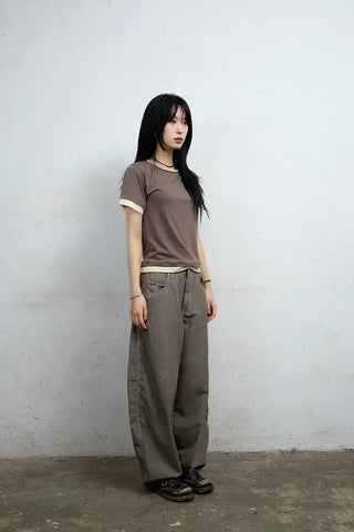 Bidi Layered Short Sleeve Tee