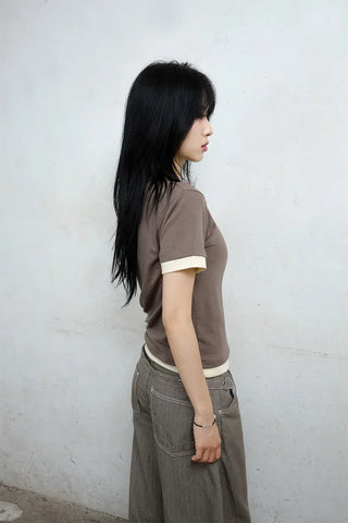 Bidi Layered Short Sleeve Tee