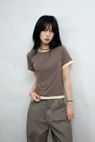 Bidi Layered Short Sleeve Tee