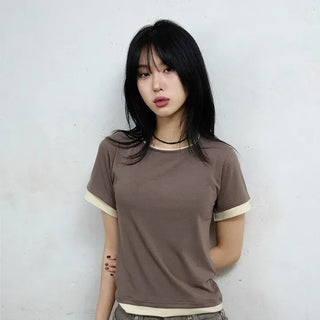 Bidi Layered Short Sleeve Tee