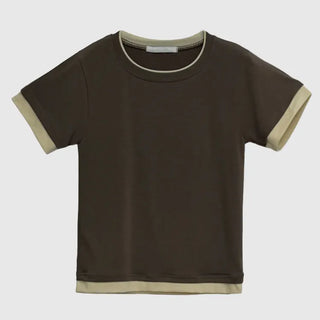 Bidi Layered Short Sleeve Tee