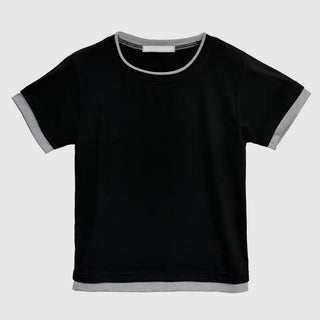 Bidi Layered Short Sleeve Tee