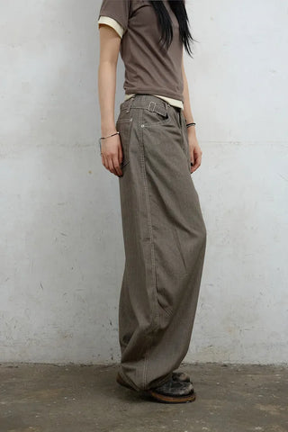 Jans Belt Striped Pants
