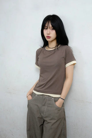 Jans Belt Striped Pants