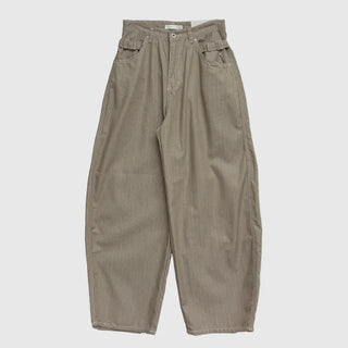 Jans Belt Striped Pants