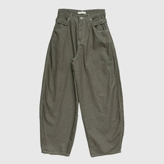 Jans Belt Striped Pants