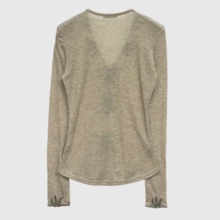 Solar embroidered long sleeve
