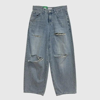 Seven-cut denim jeans