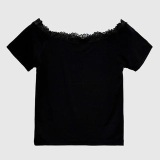 Pale Lace Off Tee