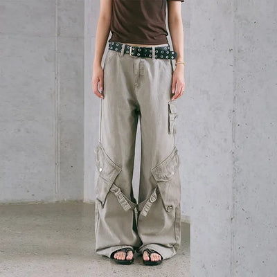 Pig Cargo Wide Pants
