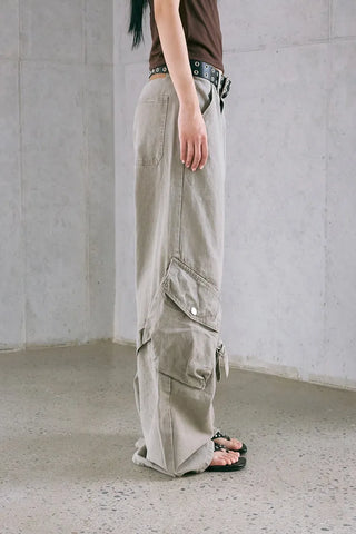 Pig Cargo Wide Pants