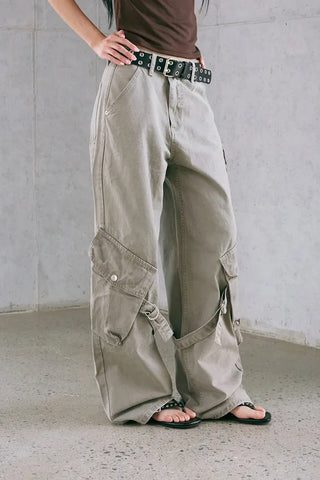 Pig Cargo Wide Pants