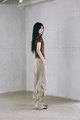 Pig Cargo Wide Pants