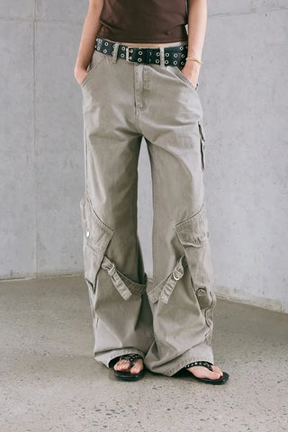 Pig Cargo Wide Pants