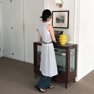 Meli Punching Robe Dress