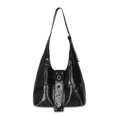 Big Pocket Buckle Shoulder Bag