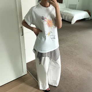 Cozy Lace Cotton Pants