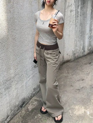 Tencel Layered Sleeveless Short-Sleeve Set