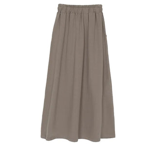Beaded Banding Maxi Long Skirt