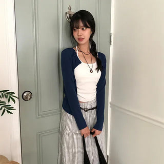 Cream Button Cardigan