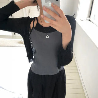Double Strap Sleeveless