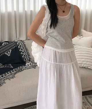 Summer Sophie Elastic Long Skirt