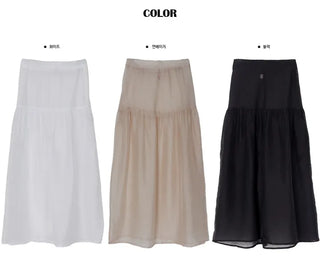 Summer Sophie Elastic Long Skirt