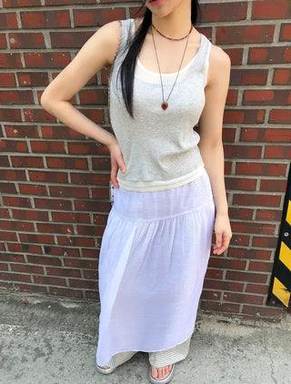 Summer Sophie Elastic Long Skirt
