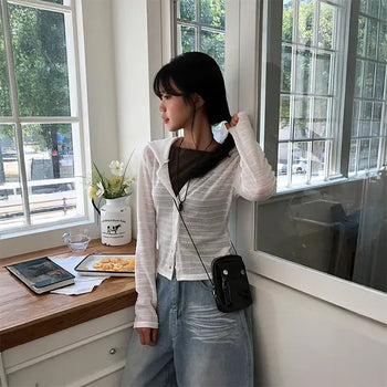 Mini Button Crossbody Bag