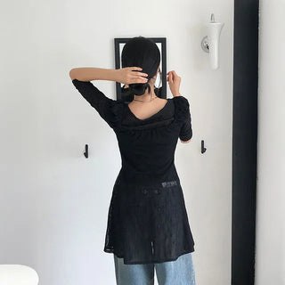 May See-through Midi Dress