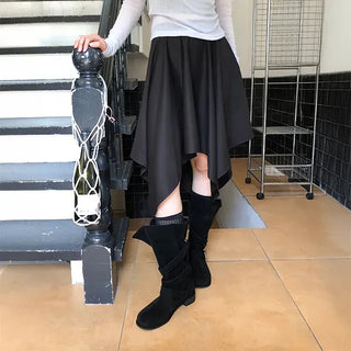 Bella Asymmetrical Midi Skirt
