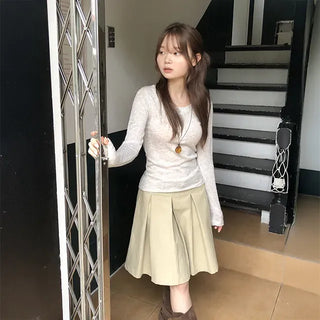 Slim Button Long Sleeve