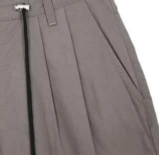 String Pintuck Bermuda Cargo Pants