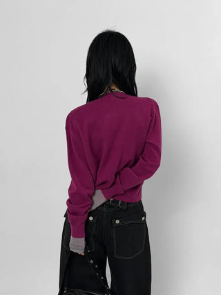 Alvin Round Knit Cardigan