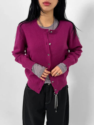 Alvin Round Knit Cardigan