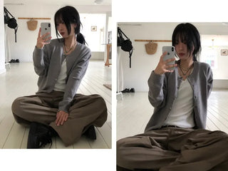 Alvin Round Knit Cardigan