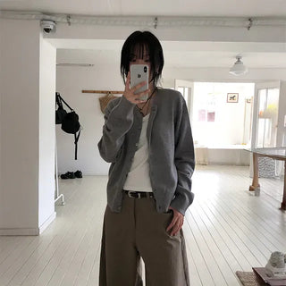 Alvin Round Knit Cardigan