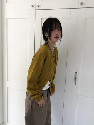 Alvin Round Knit Cardigan