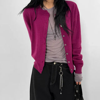 Alvin Round Knit Cardigan